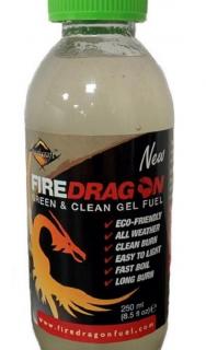 Fire Dragon Combustibile Rapido Naturale in Gel da 250ml.